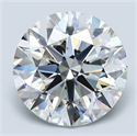 Diamante Natural 3.80 quilates, Redondo , Color G, claridad SI1 y certificado GIA
