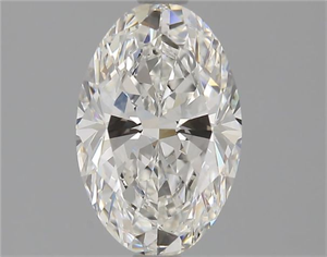 Picture of Natural Diamond 1.71 Carats, Oval with  Cut, F Color, VS1 Clarity and Certified by GIA