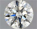 Diamante Natural 0.65 quilates, Redondo , Color L, claridad VVS1 y certificado GIA