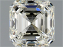 Natural Diamond 1.01 Carats, Asscher with  Cut, K Color, SI1 Clarity and Certified by GIA