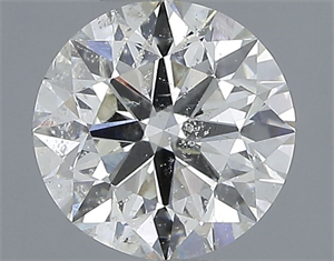 Foto Diamante Natural 1.11 quilates, Redondo , Color I, claridad SI2 y certificado IGI de