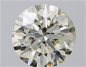Diamante Natural 0.90 quilates, Redondo , Color L, claridad SI2 y certificado GIA