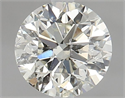 Diamante Natural 0.90 quilates, Redondo , Color G, claridad SI2 y certificado HRD