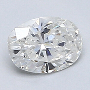 Picture of 0.31 carat, Oval diamond E color VS1 and certified by CGL