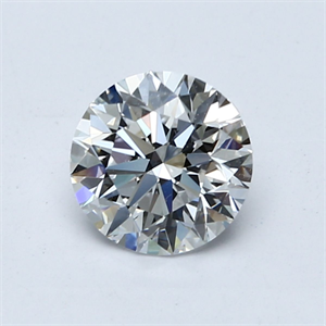 Picture of Lab Grown Diamond 4.00 Carats, Round with Ideal Cut, E Color, VVS2 Clarity and Certified by IGI