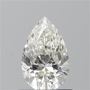 Picture of Natural Diamond 0.75 Carats, Pear with  Cut, J Color, VS2 Clarity and Certified by GIA