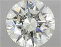 Diamante Natural 2.01 quilates, Redondo , Color K, claridad VVS2 y certificado IGI