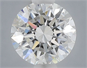 Del inventario de diamantes de laboratorio, 1.06 quilates, Redondo , Color D, claridad VVS2 y certificado IGI