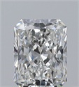 Diamante Natural 0.33 quilates, Radiante , Color F, claridad VVS1 y certificado GIA