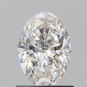 Foto Diamante Natural 0.80 quilates, Ovalado , Color F, claridad SI1 y certificado GIA de