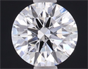 Del inventario de diamantes de laboratorio, 1.02 quilates, Redondo , Color F, claridad VVS1 y certificado IGI