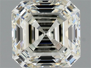 Foto Diamante Natural 1.01 quilates, Asscher , Color I, claridad VVS2 y certificado GIA de