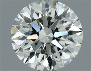 Picture of Natural Diamond 0.80 Carats, Round with Excellent Cut, M Color, VVS1 Clarity and Certified by GIA