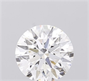 Lab Grown Diamond 1.06 Carats, Round with Ideal Cut, D Color, VVS1 Clarity and Certified by IGI