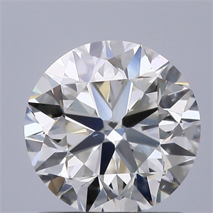 Picture of Natural Diamond 1.01 Carats, Round with Very Good Cut, J Color, VS2 Clarity and Certified by GIA