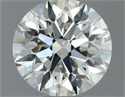 Diamante Natural 1.00 quilates, Redondo , Color K, claridad SI1 y certificado IGI
