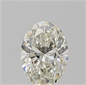 Diamante Natural 0.70 quilates, Ovalado , Color K, claridad VS2 y certificado GIA