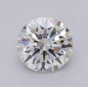Picture of Lab Grown Diamond 1.25 Carats, Round with Ideal Cut, G Color, VS1 Clarity and Certified by IGI