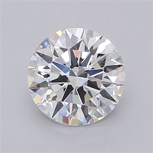 Picture of Lab Grown Diamond 1.25 Carats, Round with Ideal Cut, E Color, VS1 Clarity and Certified by IGI
