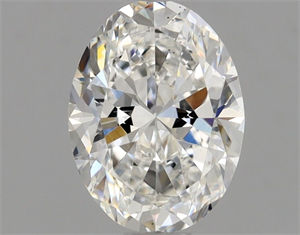 Picture of Natural Diamond 0.90 Carats, Oval with  Cut, E Color, VS2 Clarity and Certified by GIA