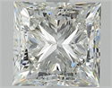 Diamante Natural 3.01 quilates, Princesa , Color G, claridad VS1 y certificado HRD