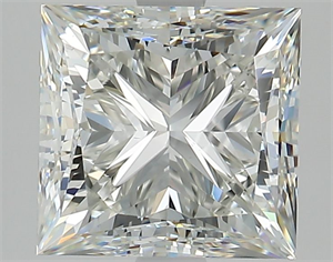 Foto Diamante Natural 3.01 quilates, Princesa , Color G, claridad VS1 y certificado HRD de