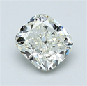 Natural Diamond 1.22 Carats, Cushion with  Cut, L Color, VS1 Clarity and Certified by GIA