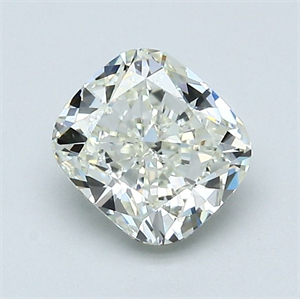 Picture of Natural Diamond 1.22 Carats, Cushion with  Cut, L Color, VS1 Clarity and Certified by GIA