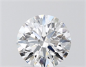 Lab Grown Diamond 1.01 Carats, Round with Ideal Cut, D Color, VVS1 Clarity and Certified by IGI