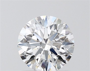 Picture of Lab Grown Diamond 1.01 Carats, Round with Ideal Cut, D Color, VVS1 Clarity and Certified by IGI