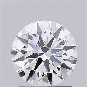 Picture of Lab Grown Diamond 1.03 Carats, Round with Ideal Cut, D Color, VVS1 Clarity and Certified by IGI