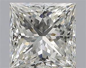 Foto Diamante Natural 2.20 quilates, Princesa , Color J, claridad VS2 y certificado GIA de