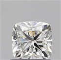 Natural Diamond 0.71 Carats, Cushion with  Cut, H Color, VS1 Clarity and Certified by GIA