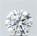 Lab Grown Diamond 2.09 Carats, Round with Ideal Cut, E Color, VVS1 Clarity and Certified by IGI