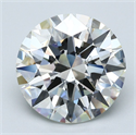 Diamante Natural 5.02 quilates, Redondo , Color J, claridad SI1 y certificado GIA