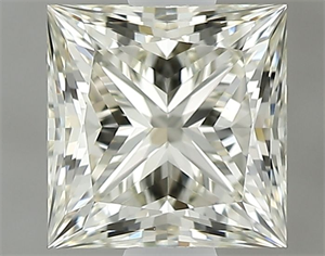 Picture of Natural Diamond 0.80 Carats, Princess with  Cut, M Color, VVS2 Clarity and Certified by GIA