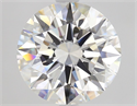 Natural Diamond 3.35 Carats, Round with Excellent Cut, E Color, IF Clarity and Certified by GIA