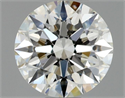 Diamante Natural 0.51 quilates, Redondo , Color I, claridad VVS2 y certificado GIA