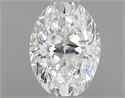 Diamante Natural 0.40 quilates, Ovalado , Color D, claridad VS1 y certificado GIA