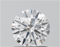 Lab Grown Diamond 1.12 Carats, Round with Ideal Cut, D Color, VVS2 Clarity and Certified by IGI