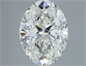 Diamante Natural 4.02 quilates, Ovalado , Color I, claridad VS2 y certificado IGI
