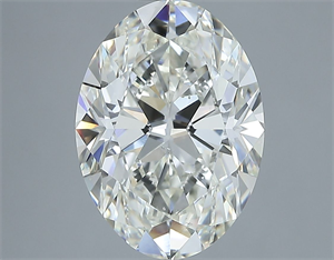 Foto Diamante Natural 4.02 quilates, Ovalado , Color I, claridad VS2 y certificado IGI de