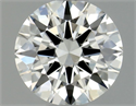 Diamante Natural 0.47 quilates, Redondo , Color F, claridad VVS2 y certificado GIA