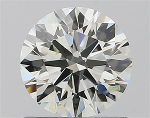 Picture of Natural Diamond 0.90 Carats, Round with Excellent Cut, G Color, SI1 Clarity and Certified by IGI