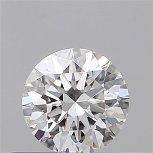 Picture of Natural Diamond 0.41 Carats, Round with Excellent Cut, D Color, VVS2 Clarity and Certified by GIA