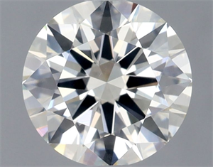 Picture of Natural Diamond 1.01 Carats, Round with Excellent Cut, J Color, VS2 Clarity and Certified by GIA