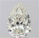 Natural Diamond 3.02 Carats, Pear with  Cut, I Color, SI2 Clarity and Certified by IGI