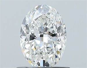 Picture of Natural Diamond 0.70 Carats, Oval with  Cut, F Color, IF Clarity and Certified by GIA