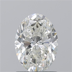 Picture of Natural Diamond 1.20 Carats, Oval with  Cut, I Color, VS1 Clarity and Certified by GIA