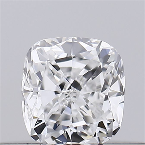 Picture of Natural Diamond 0.23 Carats, Cushion with  Cut, D Color, SI1 Clarity and Certified by GIA
